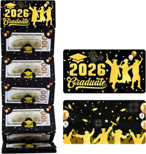 Class of 2026 Graduation Money Holder with 10 Slots - Surprise Graduation Gifts