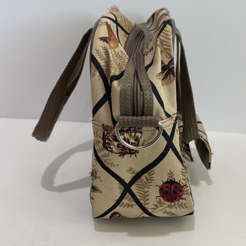 Borsa da viaggio weekender tema natura insetti rane giardino giada colore neutro - Foto 5 di 12