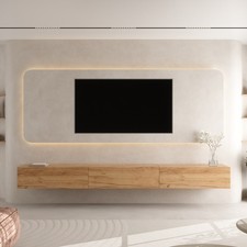 Planetmöbel WEST 3x TV-Board 100 cm – Moderne Lowboards Fernsehmöbel Wohnzimmer