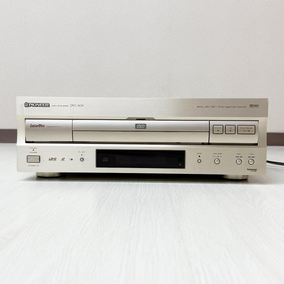 Pioneer DVL-909 Laserdisc Player CD LD DVD gold | eBay