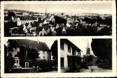 Ak Merchingen Ravenstein Neckar Odenwald Kreis, Gesamtansicht,... - 10388551