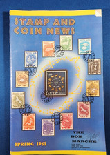 Stamp & Coin News Bon Marche Spring 1961 Booklet Pamphlet