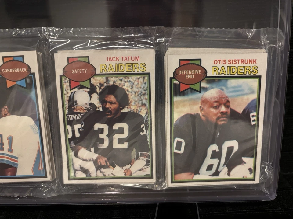 1979 Topps Rack Pack * Jack Tatum, HOF Walter Payton & Art Shell, Ferragamo RC - Image 2 of 4