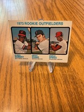1973 Topps High Number Al Bumbry Dwight Evans Charlie Spikes #614 Rookie RC
