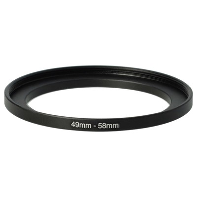 Step Up Ring Adapter 49mm auf 58mm für