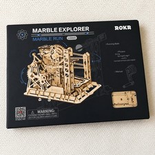 ROKR Marble Explorer LG503 Marble Run 3D Wooden Puzzle Kit 260 Pieces New Sealed