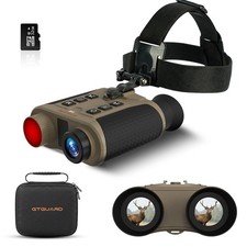 Head Mounted Night Vision Goggles Rechargeable 4K Digital IR Hunting Binoculars