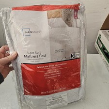 Super Soft Quilted Mattress Pad, Full 54 in x 75 in
