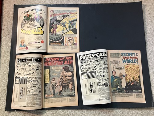 DC Comics From Beyond the Unknown #18, 19 & 25 simpatici lettori fumetti 1973 - 1974 - Foto 5 di 6
