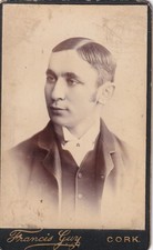 CDV - Man Portrait - Cork Ireland Circa 1890