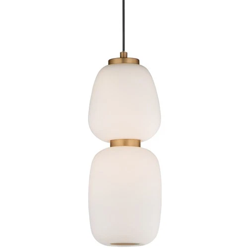 ET2 E25066-92 Gold/Black Soji 5"W Led Mini Pendant - Picture 1 of 5