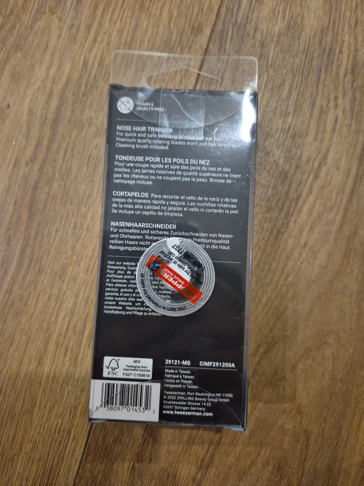 Recortadora de pelo nariz Tweezerman para hombre nueva Foto 2 de 2