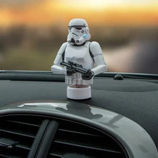 Chroma Graphics 48027 Star Wars White Stormtrooper Dashboard Auto Ornament