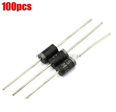 100Pcs 1N5392   Instruments Diode Gen Purpose 100V 1.5A DO15 New Ic us *mq