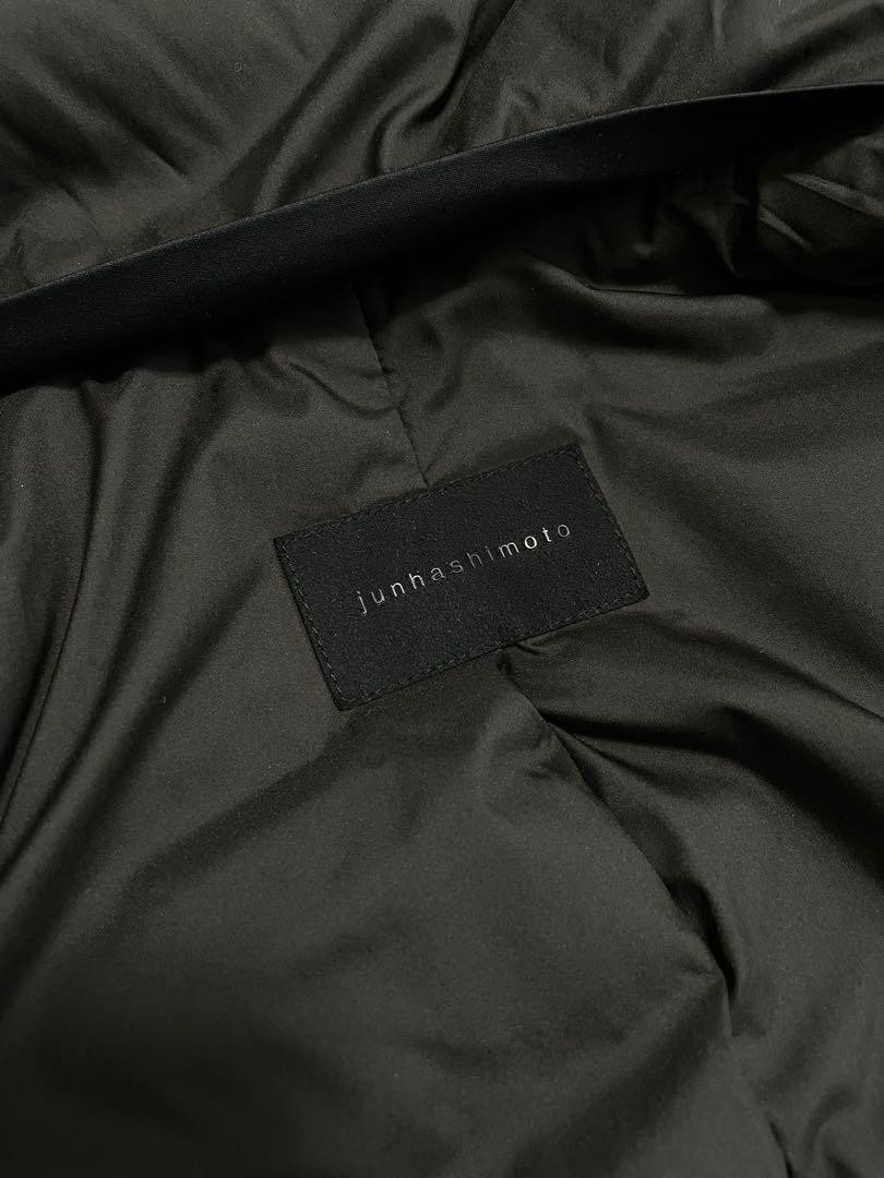 Junhashimoto Wrap Down Coat Jacket Black Size 3 AquaGuard Junhashimoto Wrap Down Coat Jacket Black Size 3 AquaGuard