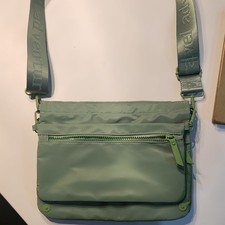Hedgren Green Medium Crossbody Bag Zip Pocket...