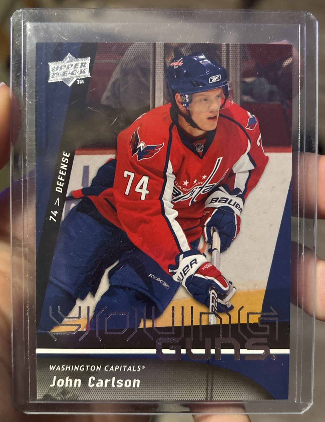 2009-10 Upper Deck - John Carlson #497 Young Guns Rookie Rc Capitals⭐️