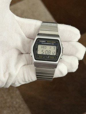 Rare Vintage Casio DB-200 Data Bank Telememo 20 Men s Digital Sports Watch JDM