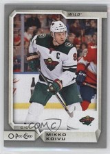 2018-19 O-Pee-Chee Silver Mikko Koivu #221 e6j
