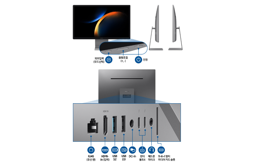 Samsung pc ジャンク品 Samsung All In One Pro PC 27 Inch DM970AGA L71A 4K Ultra7 16GB RAM