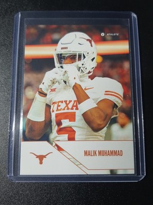 #P-7 - Malik Muhammad - Onit University of Texas Football 2024 - White Parallel