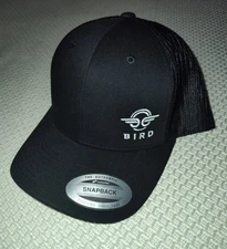 Men's NEW BIRD Electric Scooter Trucker Hat Cap Mesh Snapback Yupoong E-Scooter