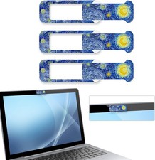 Webcam Cover, 3 Pieces, Laptop Camera Cover, Privacy Shielding Capacity is Twice