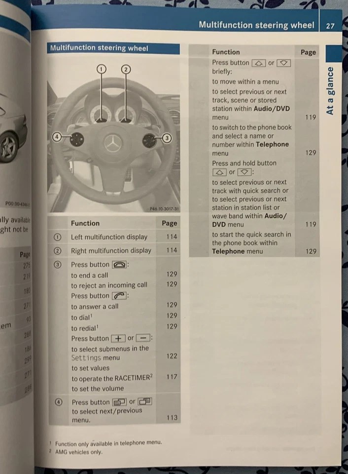 Mercedes Clase SL 2011 limpio manual del propietario navegación 550 63 65 AMG JUEGO COMPLETO OEM A+ Foto 3 de 4