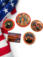 Clinton Inauguration Political Pins Lot Presidents Elections Pin Set Free Ship