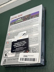7800 Atari Fatal Run 1138033 New 2024  Atari Sold Out Release- Sealed