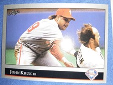 1992 Leaf - John Kruk #313