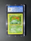 CGC 5 Venusaur Base Set Shadowless 15/102 Holo Rare English 1999