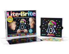 Lite Brite Ultimate Value Retro Toy, 12 Seasonal Templates Peg Pouch