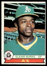 1979 O-Pee-Chee Glenn Burke Oakland Athletics #78