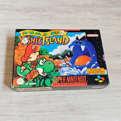 SNES Super Mario World 2: Yoshi's Island PAL OVP + Anleitung CIB