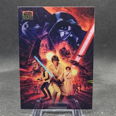 2025 Topps Chrome Star Wars Galaxy Awakening of A Jedi Refractor #14