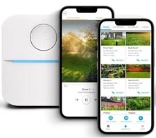 Rachio WiFi Smart Sprinkler Controller (8-Zone Irrigation Remote Control)