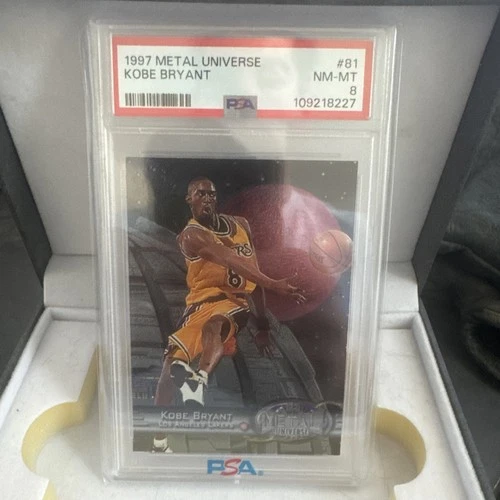 1997-98 Metal Universe - Kobe Bryant #81! PSA 8! 🔥💯🐐