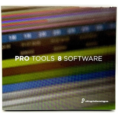 Digidesign Pro Tools 8 LE Software DVD Wallet Mac Windows Authorization Code