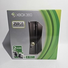 Microsoft Xbox 360 Slim S 250GB Console System Brand NEW Factory Sealed In Box