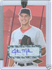 Justin Masterson Boston Red Sox 2007 Justifiable Autograph