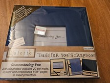 NEW - Colorbok KOLETTE BUILT FOR YOU Scrapbook Album 8.5"X9.5" REMEMBERING YOU 