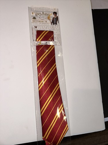 Harry Potter Gryffindor Krawatte Halloween Kostüm Verkleidung Kostüm Accessoire Neu - Bild 1 von 4