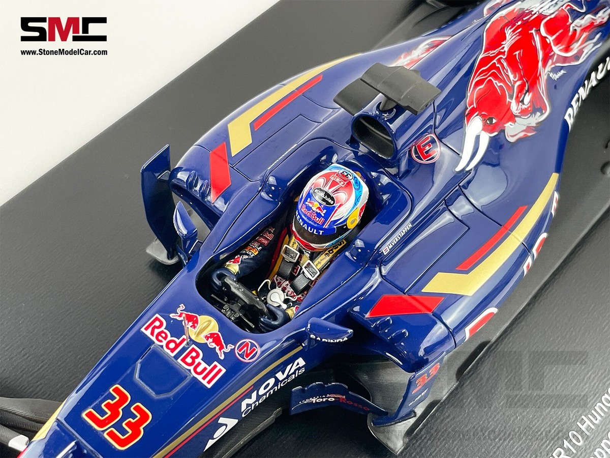 1:18 Spark Toro Rosso F1 STR10 #33 Max Verstappen Hungary GP 1:18 Spark Toro Rosso F1 STR10 #33 Max Verstappen Hungary GP