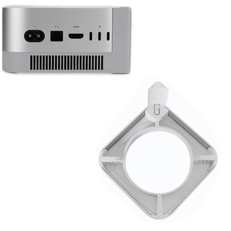 Push Switch+Cooling Base For 2024 Mac Mini M4 /M4 Pro Top Button 3D Printing - Image 3 of 4