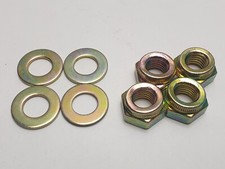 FORD ESCORT MK2 FACTORY CORRECT REAR LEAF SPRING SHACKLE NUTS MEXICO RS2000 GHIA