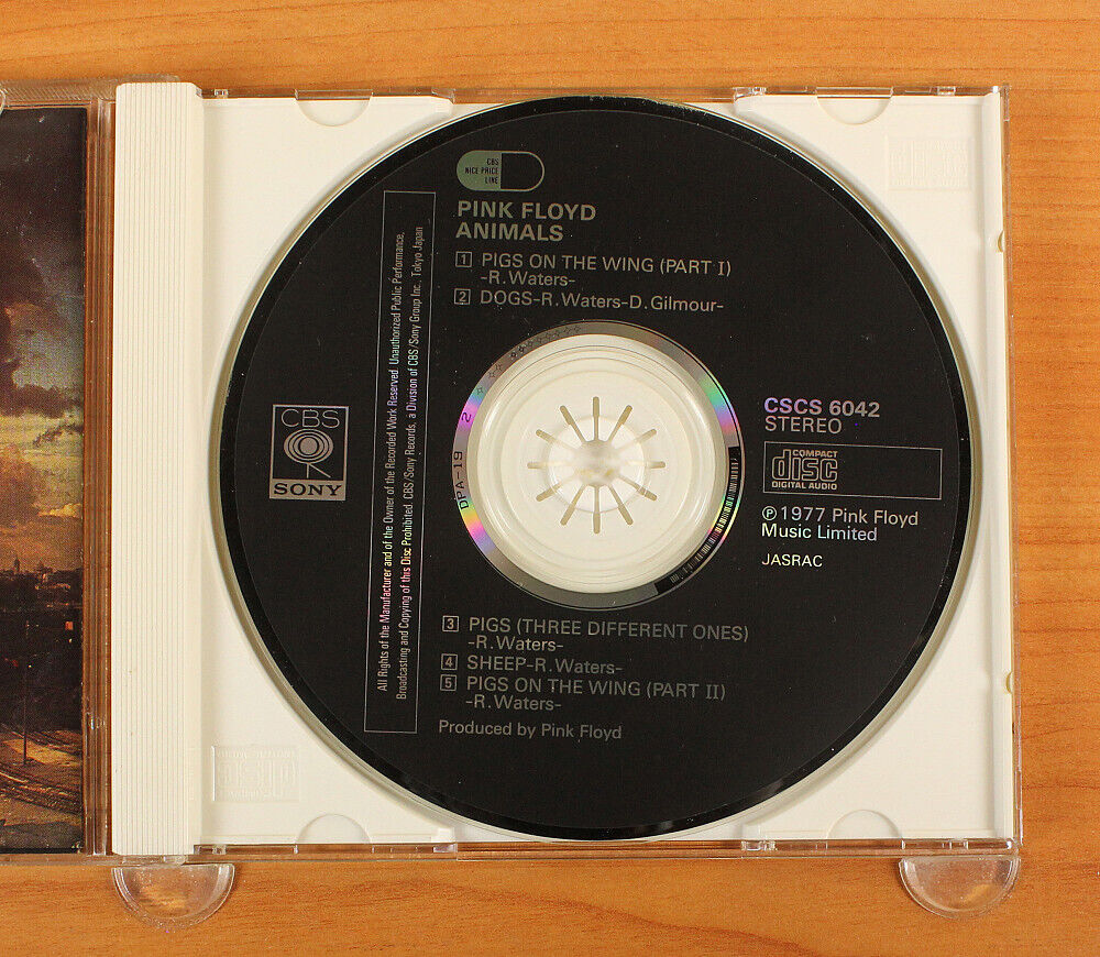 Pink Floyd - Animals CD (Japan 1990 CBS/Sony) CSCS 6042 | eBay Pink Floyd - Animals CD (Japan 1990 CBS/Sony) CSCS 6042 | eBay
