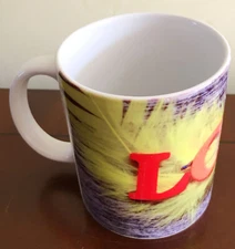 Ceramic Painted Cups Tea Mug Coffee Mug Gift Idea for Her/Him 12 oz