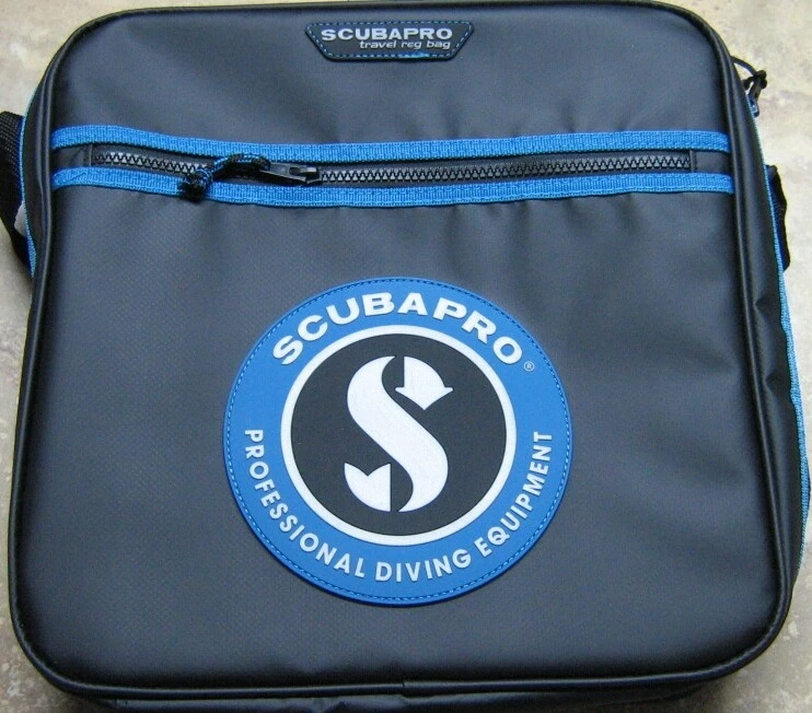 SCUBAPRO Vintage Travel Reg Bag Black 500D WaterResistant
