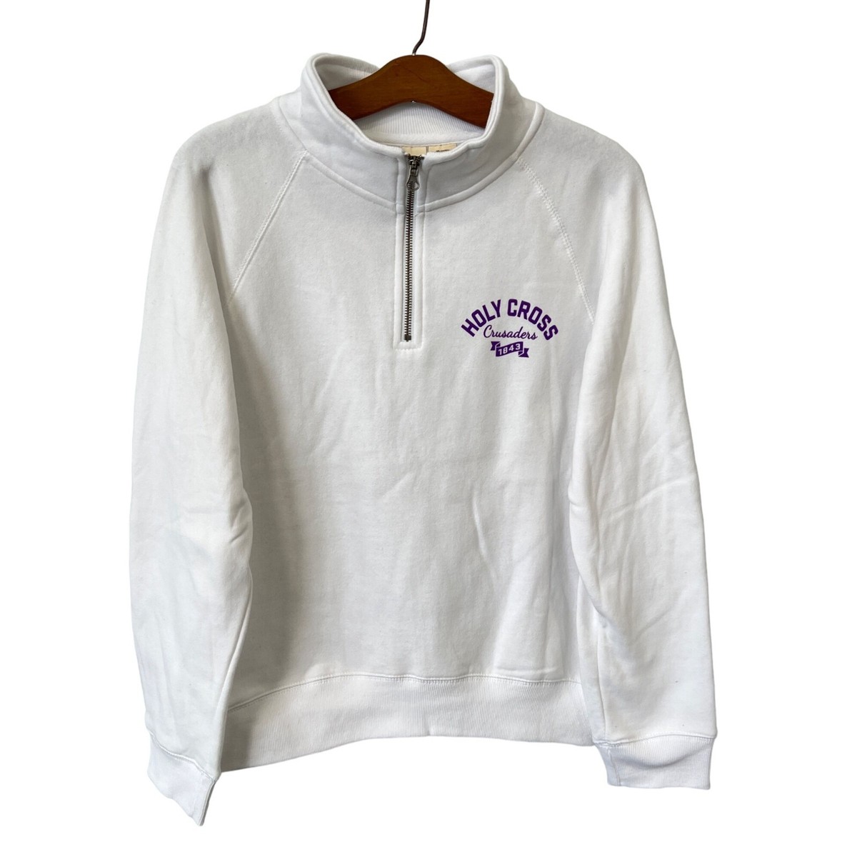 Sweatshirt Blue 84 Quarter Zip Blue 84 Holy Cross Crusaders
